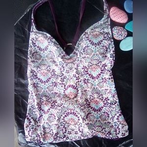 Mossimo Swimsuit 1-Piece Strappy Size Large